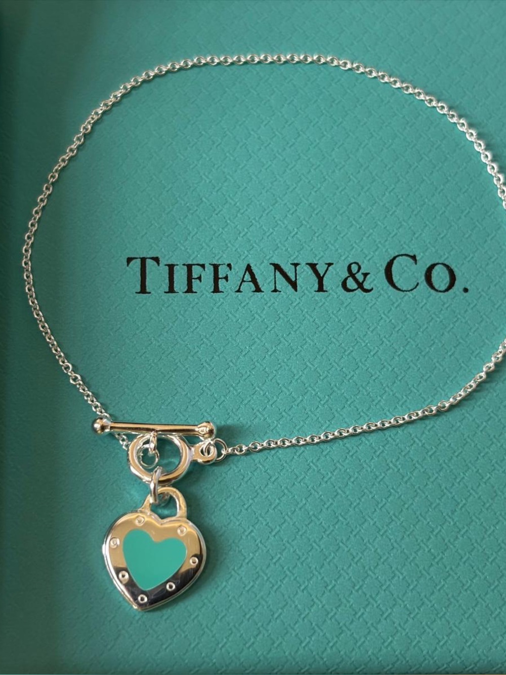 Tiffany & Co. Silver Return to Tiffany Heart Toggle Bracelet